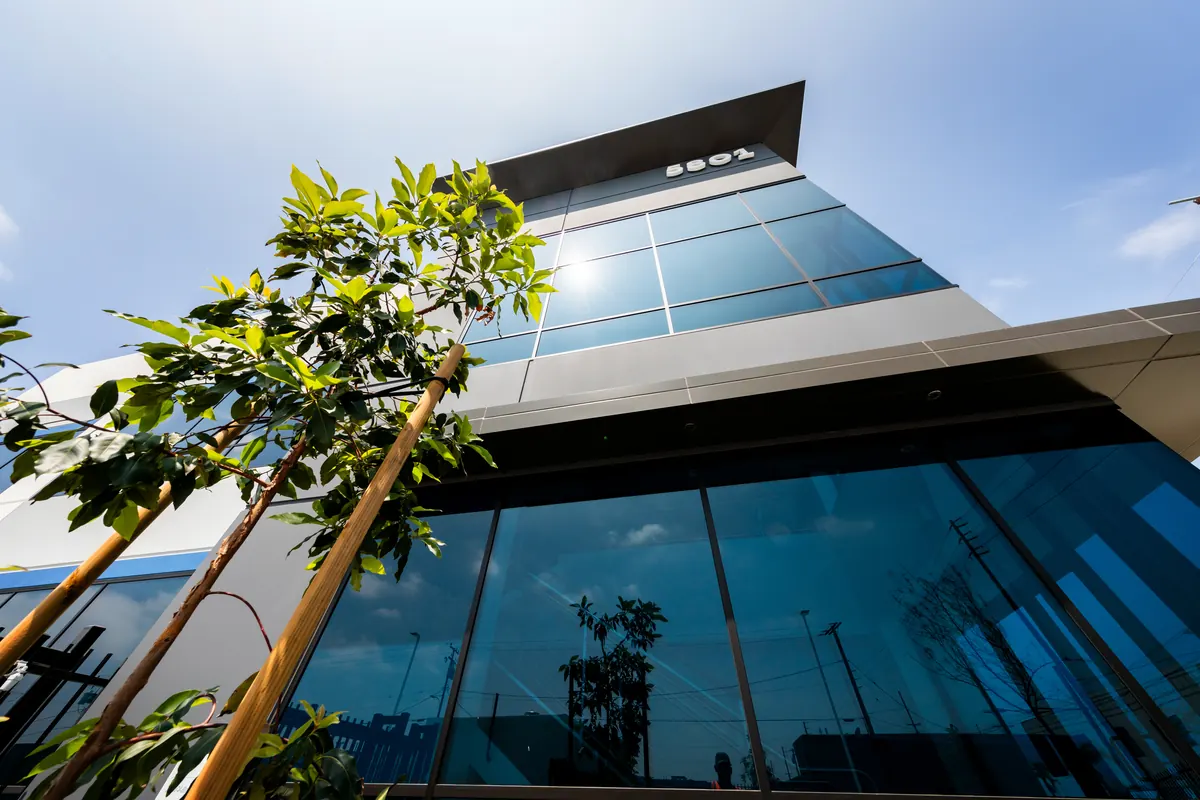 Architectural photograph from the bridge point vernon los angeles project