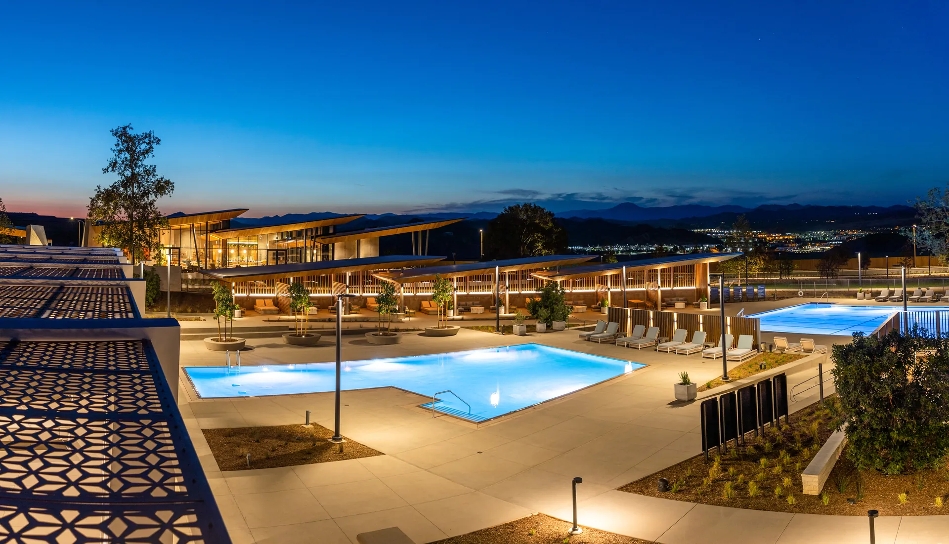 Aerial photograph from the confluence park santa clarita project