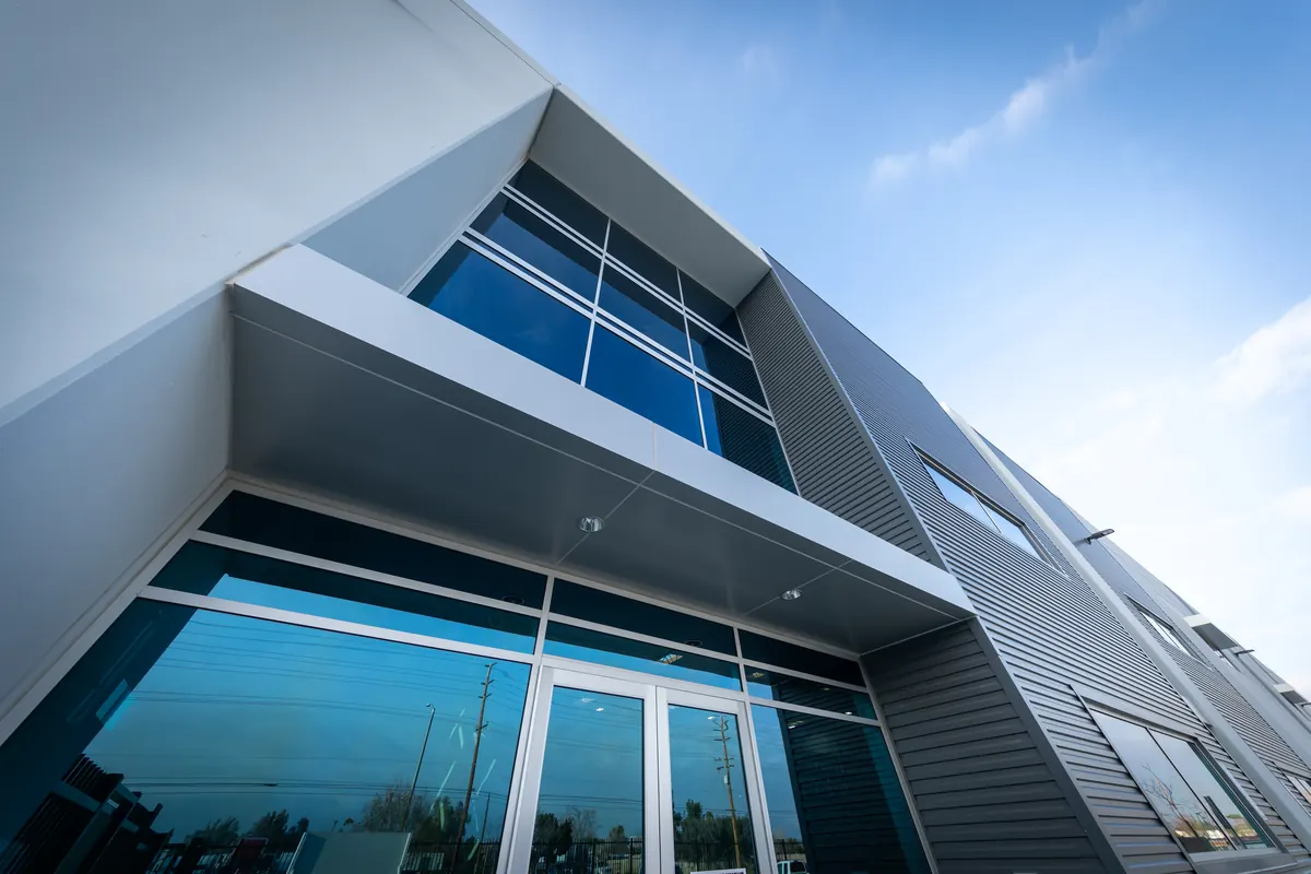 Architectural photograph from the ecolab san bernardino project