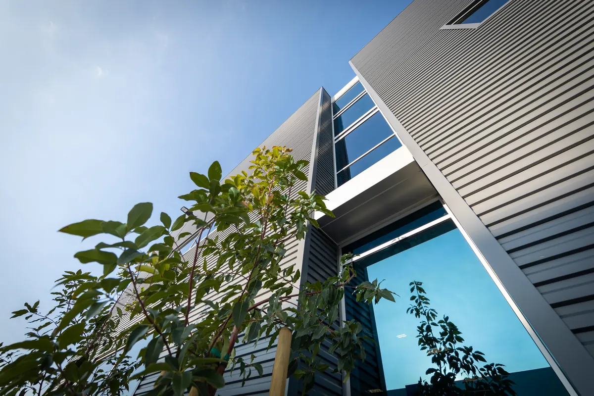 Architectural photograph from the ecolab san bernardino project