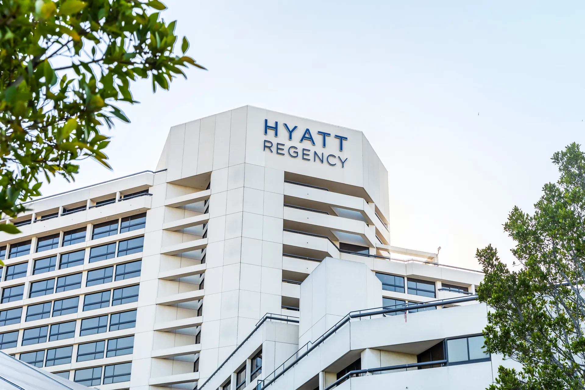 Architectural photograph from the hyatt regency architectural project