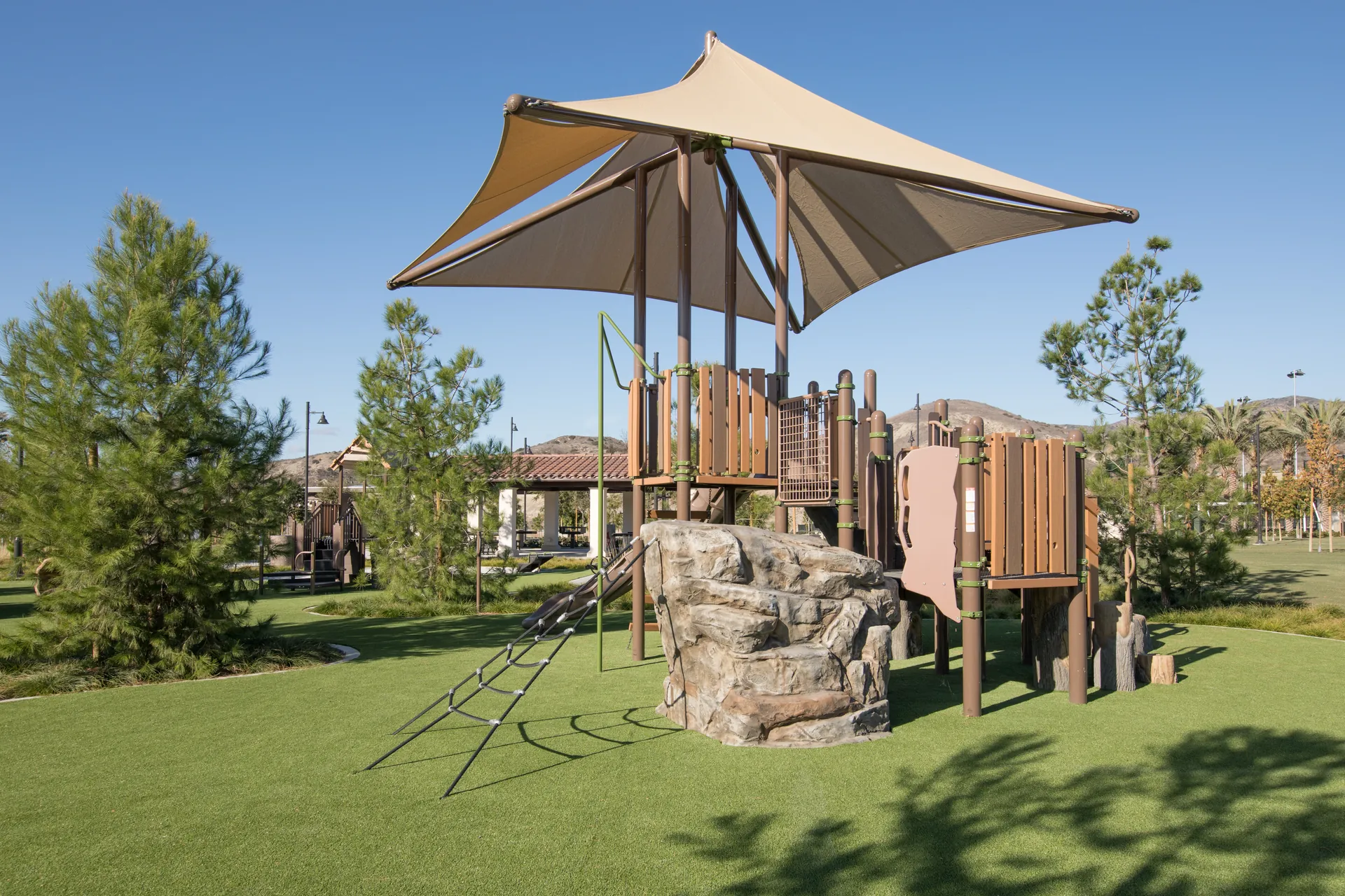 Architectural photograph from the portola park architectural project