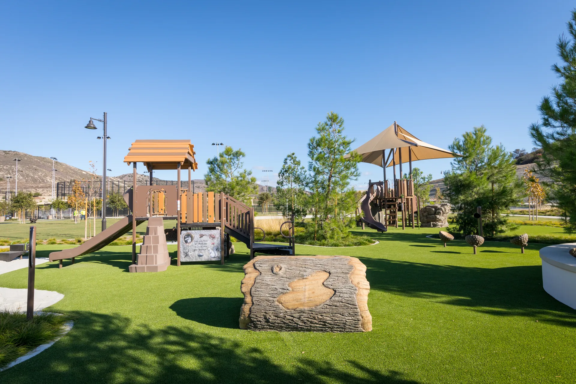 Architectural photograph from the portola park architectural project