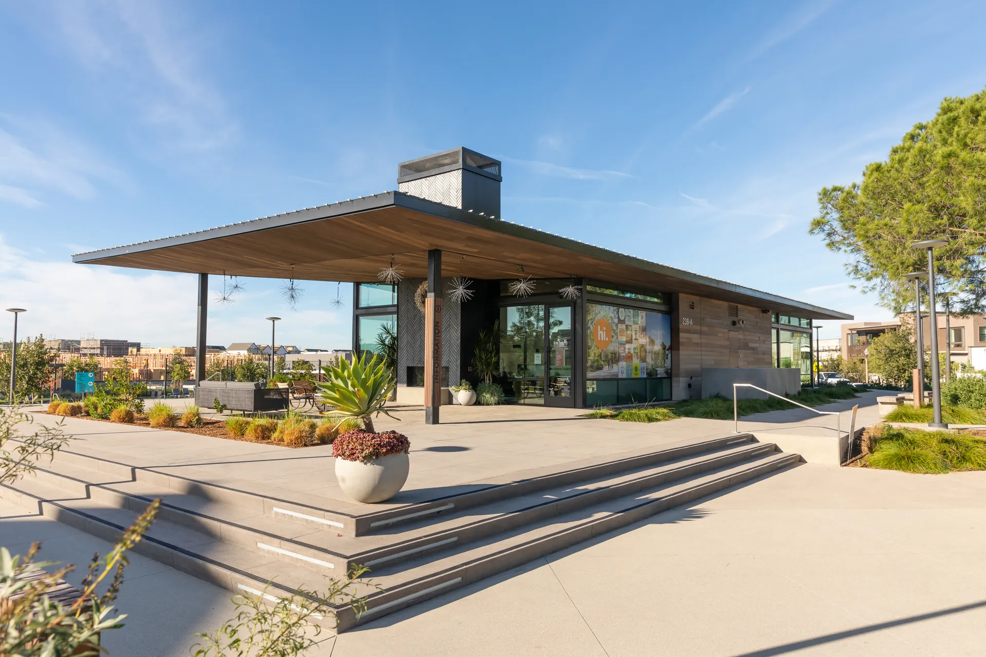 Architectural photograph from the rise park architectural project