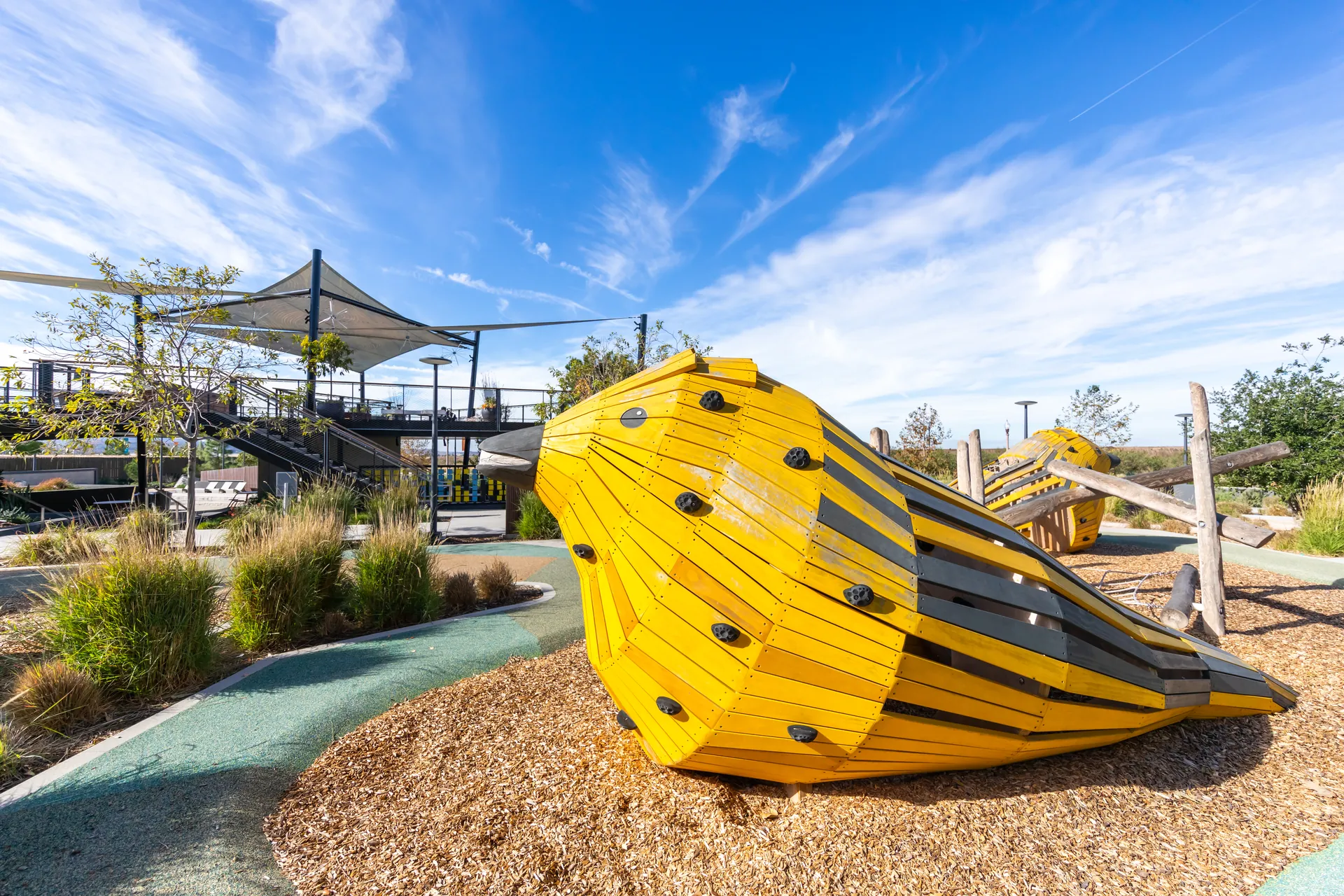 Architectural photograph from the rise park architectural project