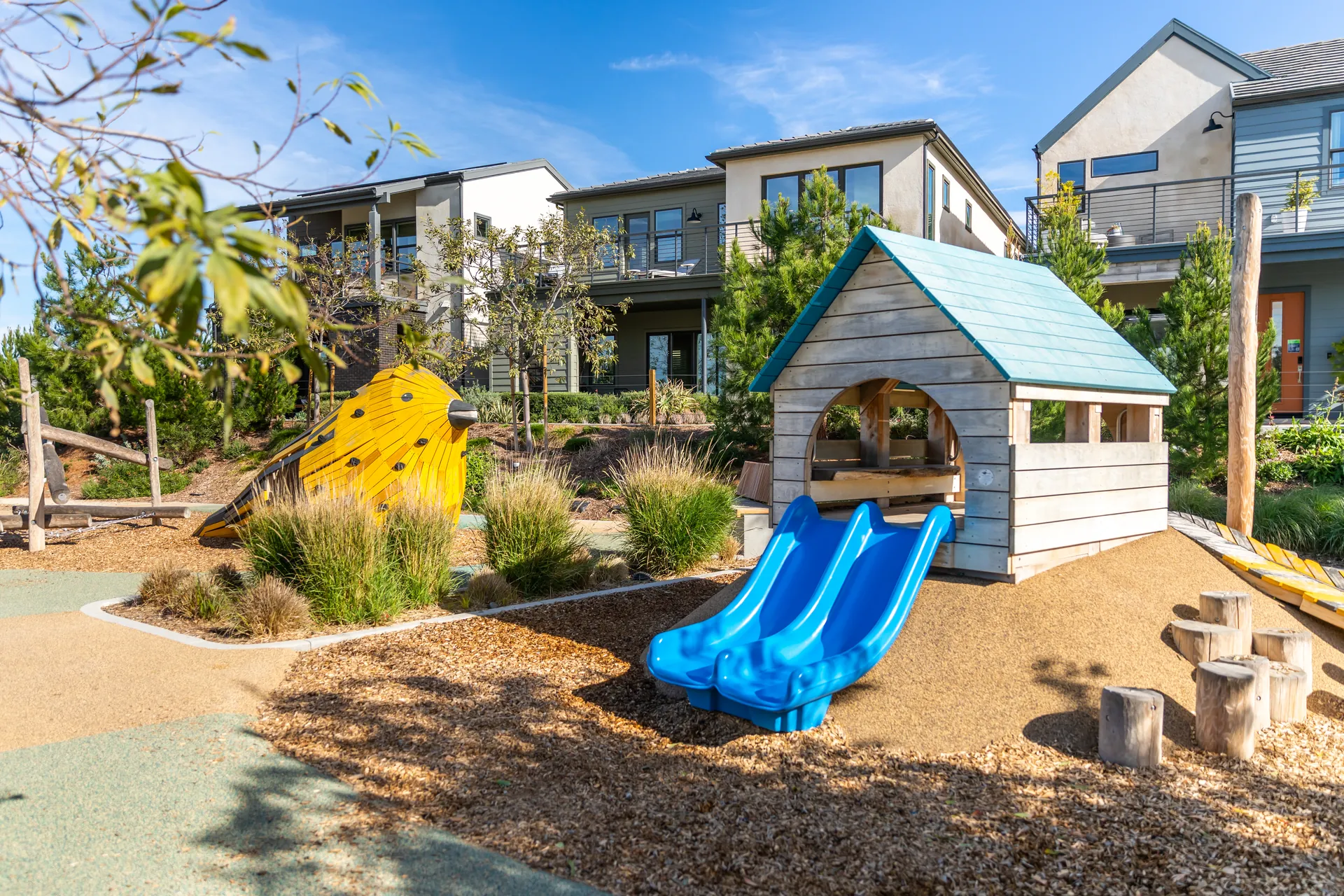 Architectural photograph from the rise park architectural project